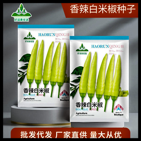 সাদা লম্বা মরিচ-(White Long Chili / Sada Lomba Morich)-আনুমানিক ১০০ বীজ