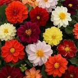 ডালিয়া মিক্স-(Dahlia Mix),আনুমানিক ১০০ বীজ - Image 2